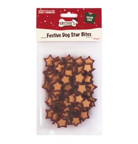 Chester's Festive Dog Star Bites 100g