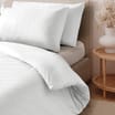 Home Collections Cotton Rich White Duvet Set