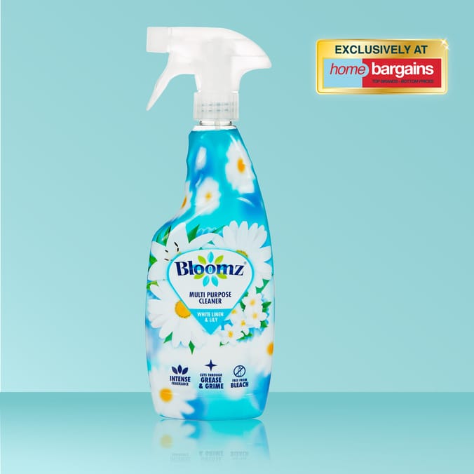 Bloomz Multi Purpose Surface Spray 750ml - White Linen & Lily