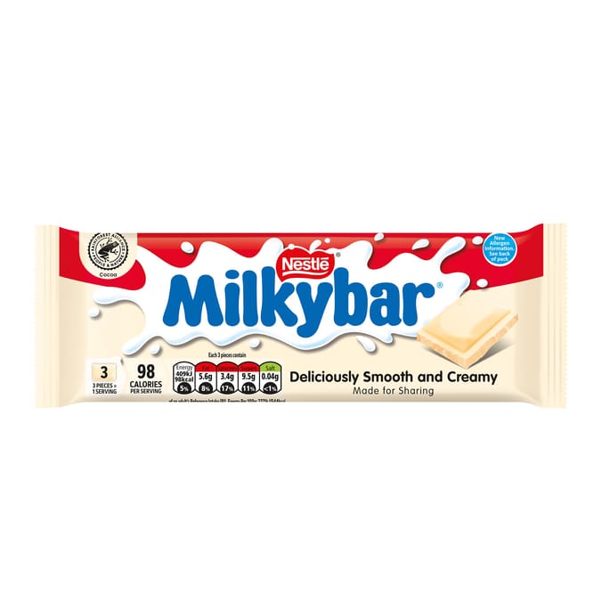 Milkybar White Chocolate Sharing Bar 90g