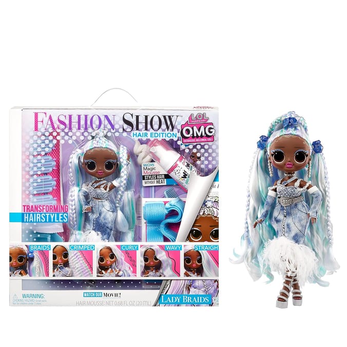 LOL Surprise OMG Fashion Show Hair Edition - Lady Braids