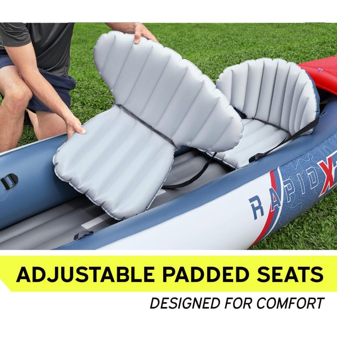 Hydro-force 2 Person Inflatable Kayak Set - Rapid X2