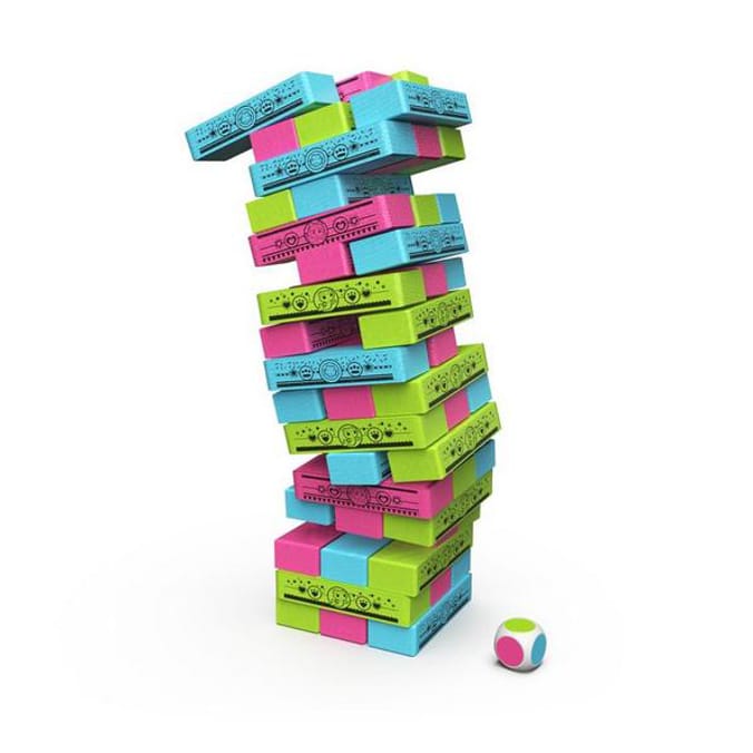 Gabby's Dollhouse Jumbling Tower Wooden Play Set