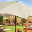 The Outdoor Living Collection Crank & Tilt Parasol 2.7m