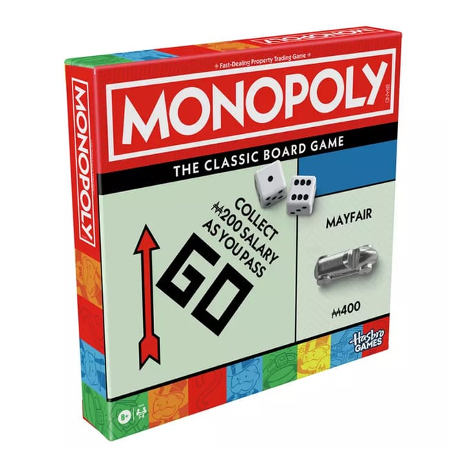 Hasbro Gaming Monopoly Board Game - Classic Edition