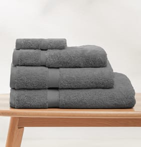Home Collections Ultra Absorbent Charcoal Towels