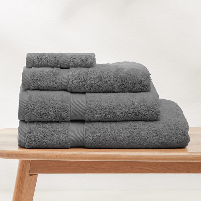 Home Collections Ultra Absorbent Charcoal Towels