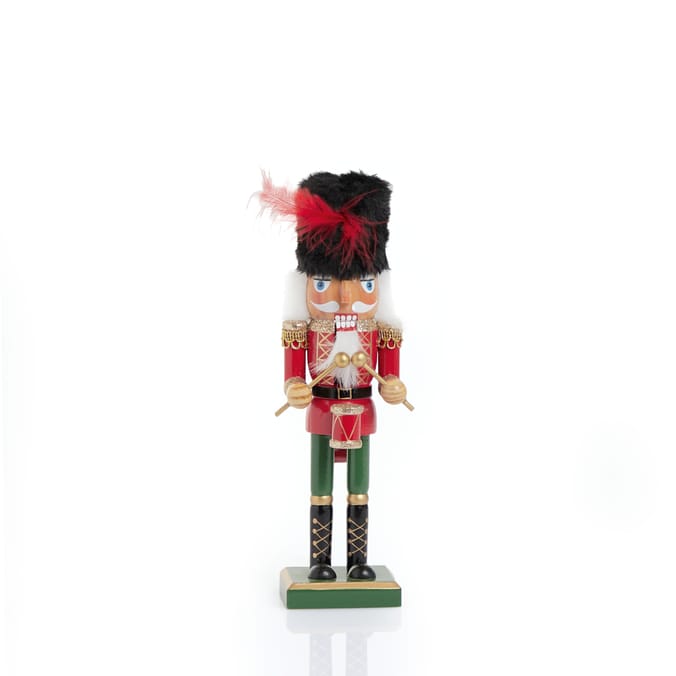 Festive Feeling 25cm Nutcracker Home Bargains