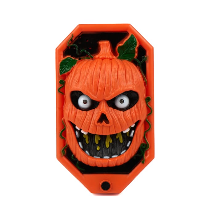 Hallow Scream LED Scary Doorbell - Pumpkin