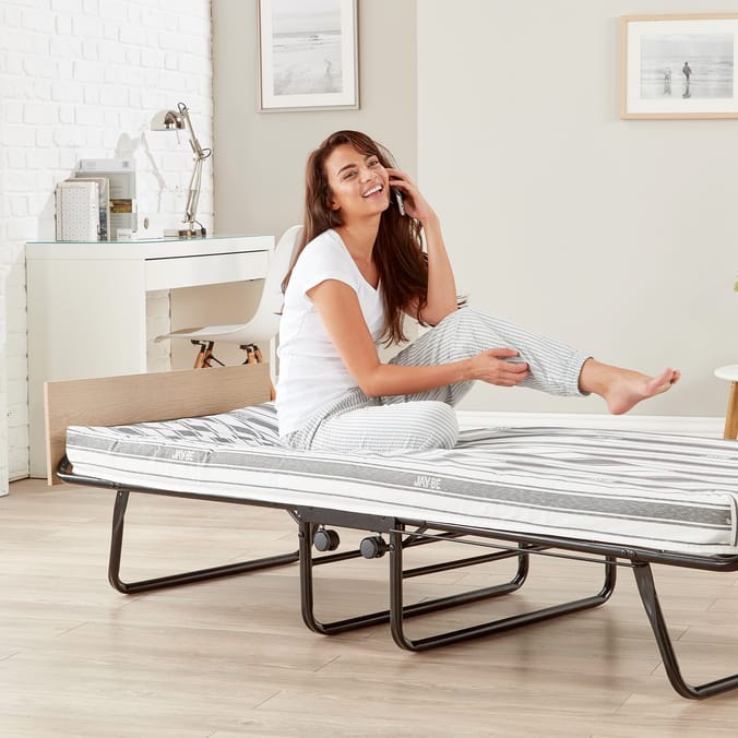 Jay-Be Supreme Automatic Folding Bed with Rebound e-Fibre Mattress - Single