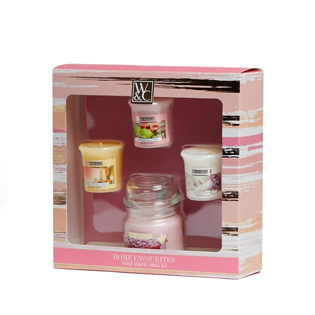 Wickford & Co 4 Piece Candle Gift Set | Home Bargains