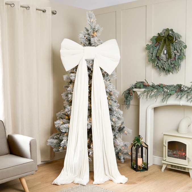 Festive Feeling Giant Velvet Bow