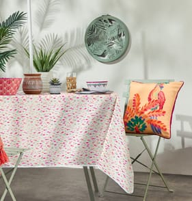 The Outdoor Edit Traveller's Bazaar Rectangle PVC Tablecloth - Spot