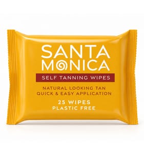 Santa Monica Self Tanning Wipes 25 Wipes