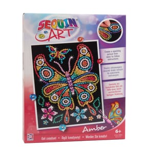 Sequin Art - Amber Butterfly