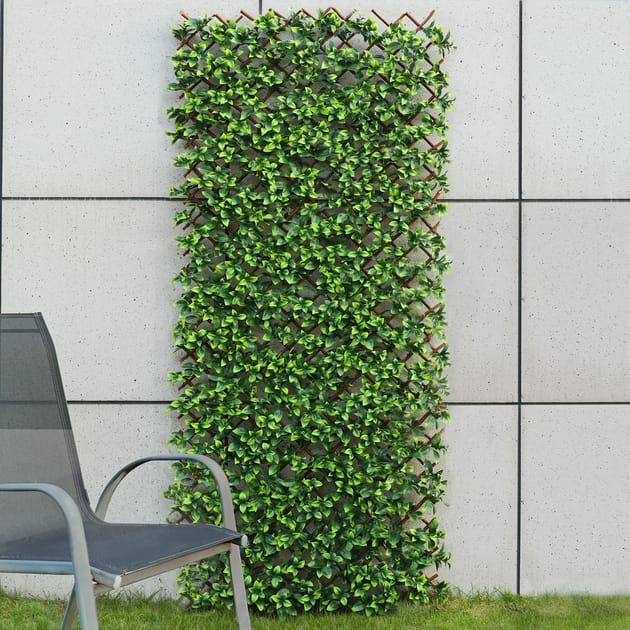 Jardin Artificial Laurel Leaf Home Bargains