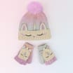 Originals Winter Girls Unicorn Hat & Gloves Set