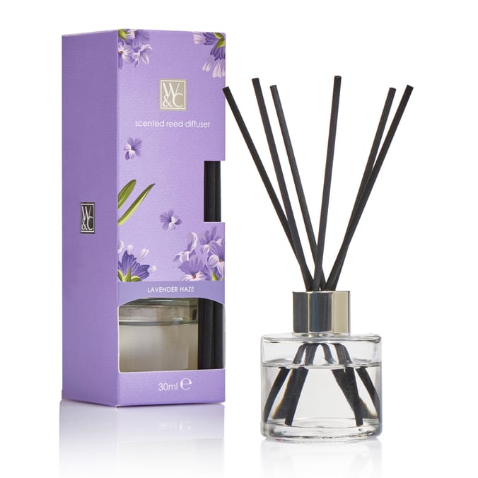 Wickford & Co Scented Reed Diffuser 30ml - Lavender Haze