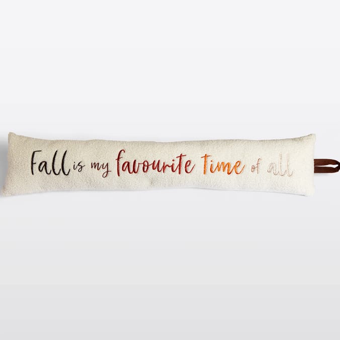 The Lifestyle Edit Harvest Draft Excluder - Fall