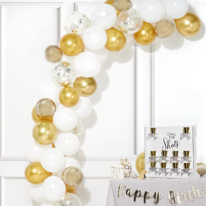 Let's Party Metallic Balloon Arch Kit