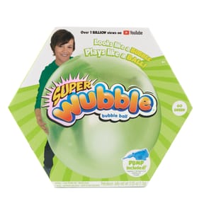 Super Wubble Bubble Ball with Pump - Go Green