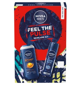 Nivea Men On The Pulse Shower & Deodorant Duo Gift Set