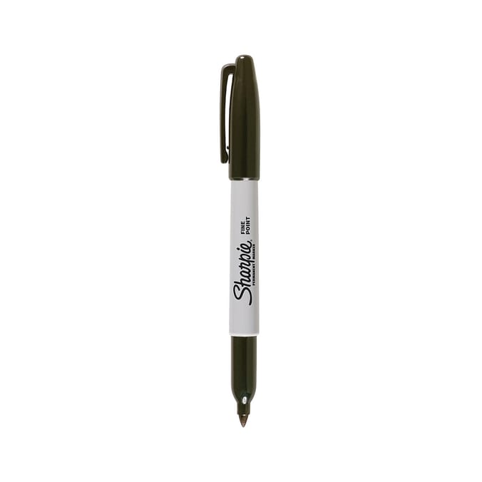 Sharpie Fine Permanent Marker 12pcs - Black