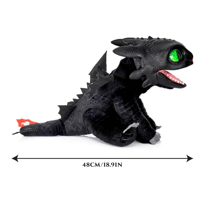 How To Train Your Dragon Puppetronic RealFX Interactive Figure - Toothless