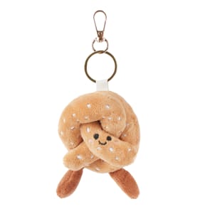 Pretzel Plush Keyring