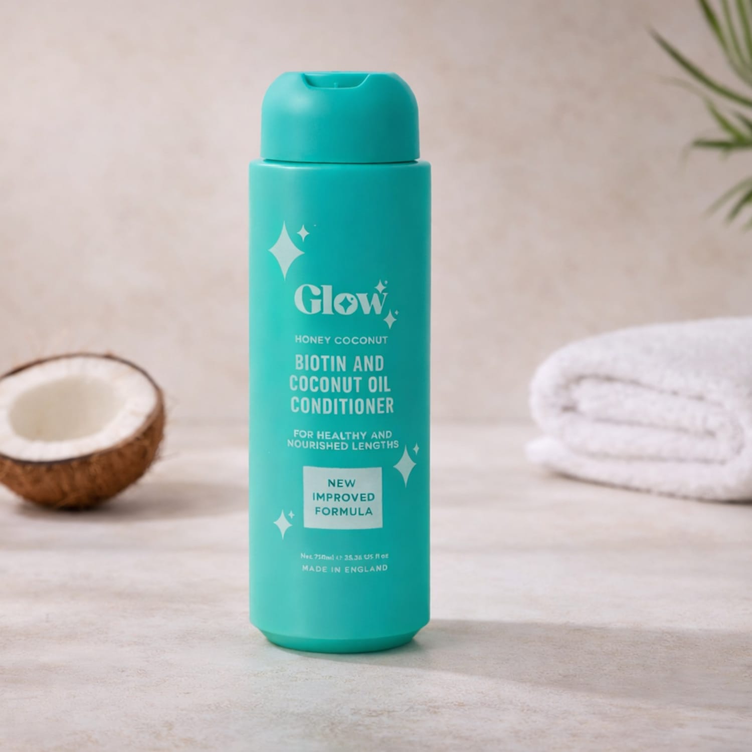 Glow Biotin And Coconut Oil Conditioner 750ml - Honey Coconut | Home ...