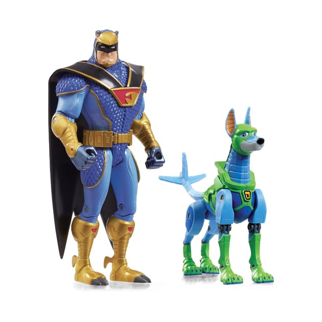 Scooby Doo Figure Blue Falcon And Dynomutt Home Bargains