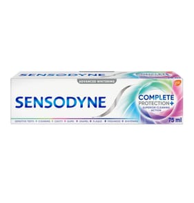 Sensodyne Complete Protection & Advanced Whitening Toothpaste 75ml