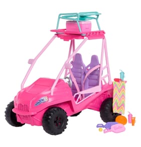 Barbie Mysteries Beach Detectives Ultimate Beach Buggy Vehicle Playset JFV68