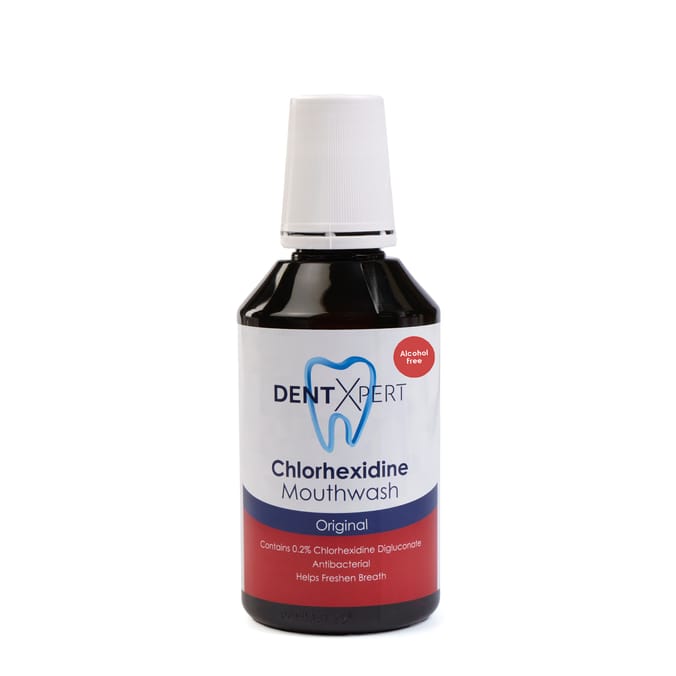 Dent X Pert Chlorhexidine Mouthwash Original Alcohol Free 300ml