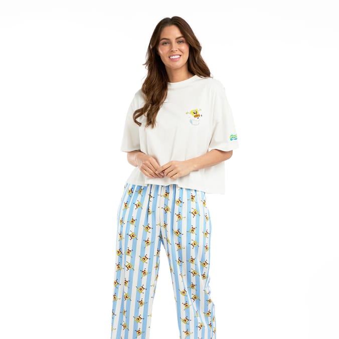 Spongebob Squarepants Ladies Pyjamas