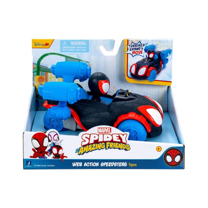  Marvel Spidey And His Amazing Friends Web Action Speedsters - Miles Morales
