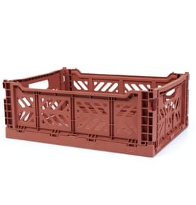 Utility Large Collapsible Basket - Brown