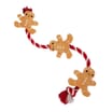 Chester's Dog Toy On A Rope - Gingerbread