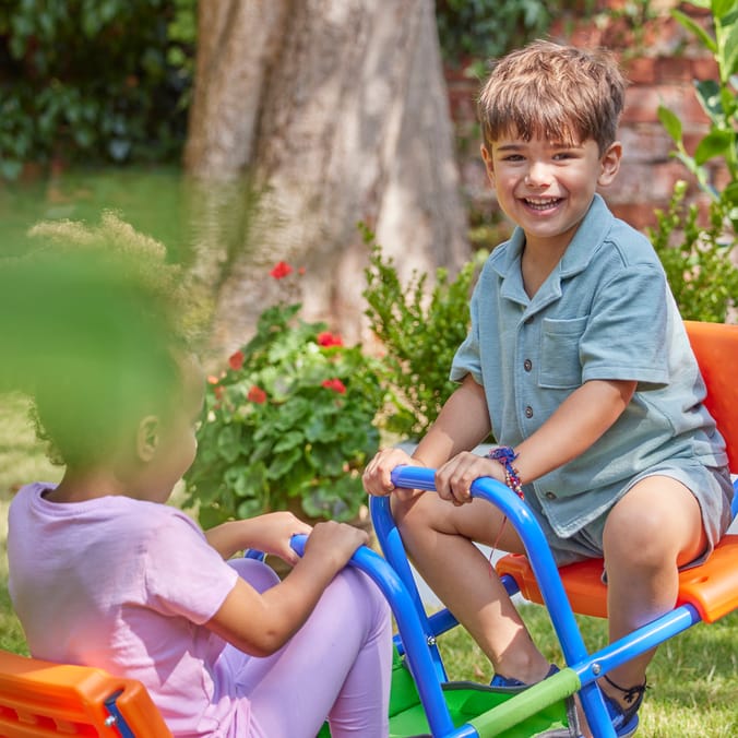 Liberty House Toys Kids Rocking Boat Seesaw