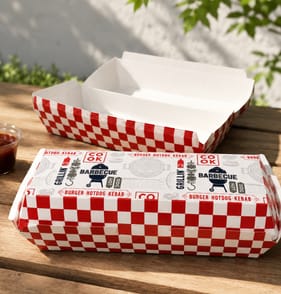 Summer BBQ 6 Hotdog Boxes