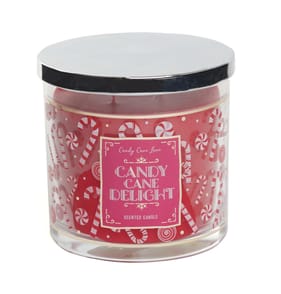 Candy Cane Lane Scented Candle - Candy Cane Delight