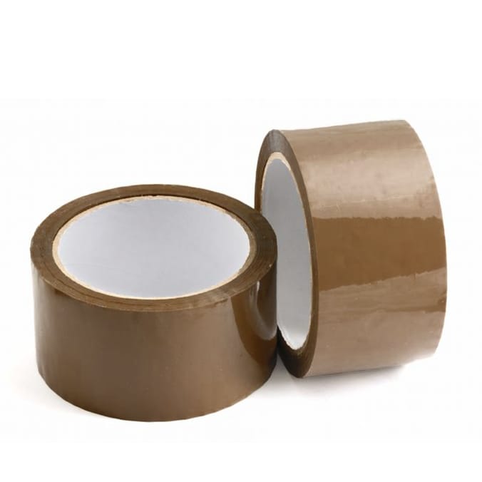 Stationery Store Parcel Tape 48mm x 66m x2
