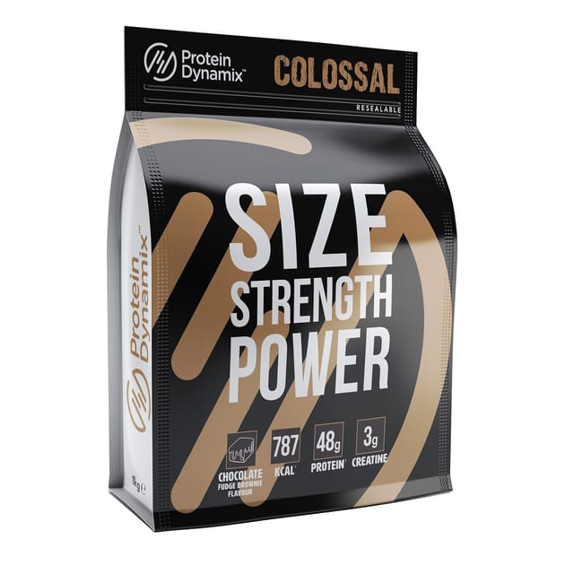 Collosal Protein Protein Dynamix Colossal Size Strength Power Powder 1kg - Chocolate ...
