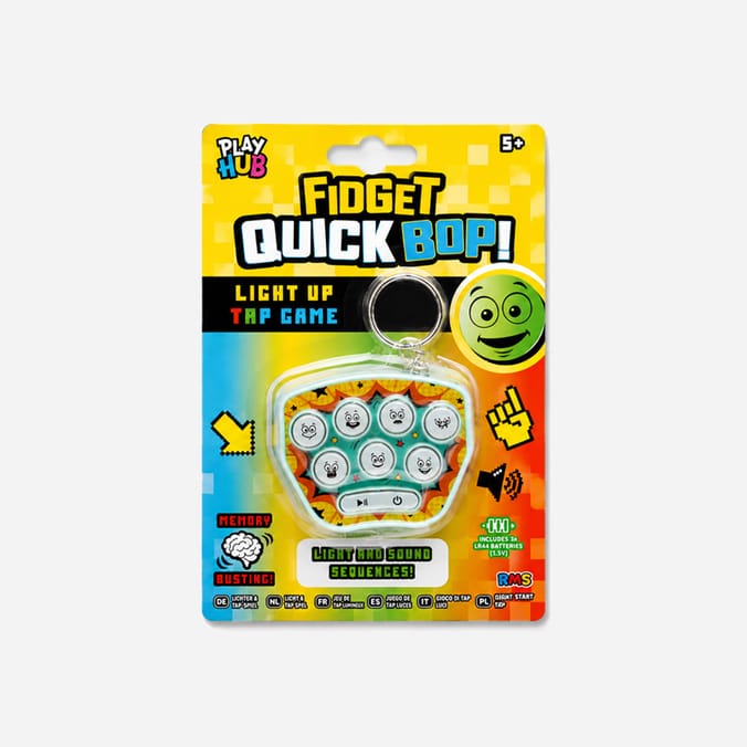 Play Hub Fidget Quick Bop! Light Up Tap Game