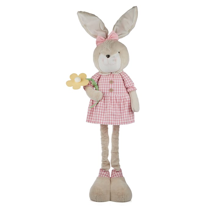 Easter Bunny XL Easter Plush Pull Up Rabbit