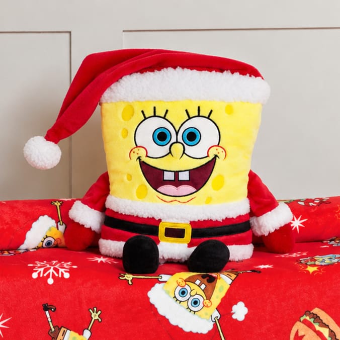 Spongebob Sqaurepants Christmas Cushion 