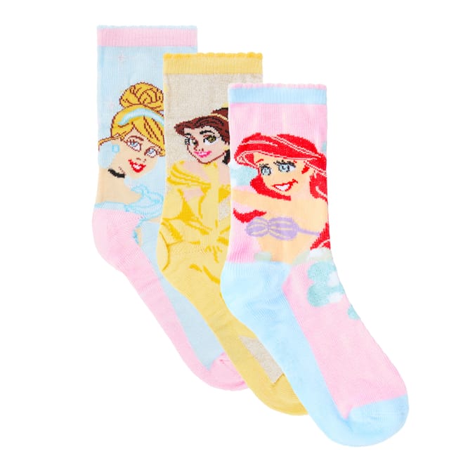 Disney Princess Socks 3 Pack