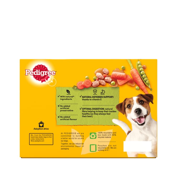 Pedigree puppy gravy 2024 pouch