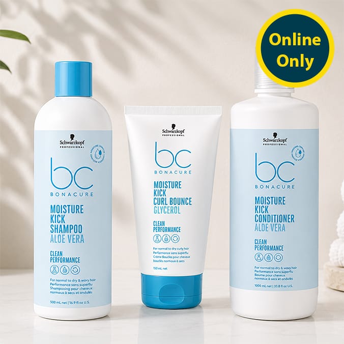 Schwarzkopf Bonacure Moisture Kick Hair Bundle