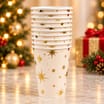 Festive Feeling Paper Cups 10 Pack